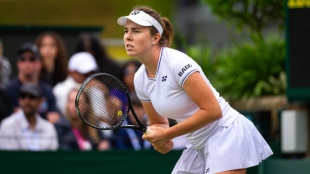 Linda Noskova, muerte de su madre. Foto: gettyimages