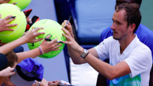 Daniil Medvedev commented on the 'Sinner case'. Source: Getty
