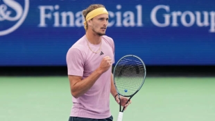 Alexander Zverev, en Cincinnati 2024. Foto: gettyimages