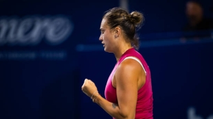 Aryna Sabalenka, quarterfinalist in Toronto. Photo: gettyimages