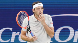 Taylor Fritz en el ATP de Cincinnati 2024. Foto: getty