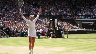 Barbora Krejcikova points out what was most fun about winning at Wimbledon. Photo: Getty