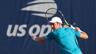 Botic Van De Zandschulp en el US Open 2024. Foto: Getty