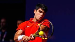 Carlos Alcaraz, sensaciones como plata en Juegos Olímpicos París 2024. Foto: gettyimages