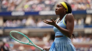 Coco Gauff at the US Open 2024. Photo: Getty