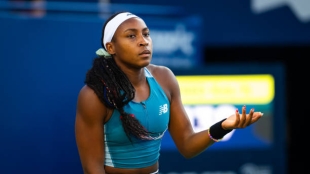 Cori Gauff, eliminated in Toronto. Photo: gettyimages