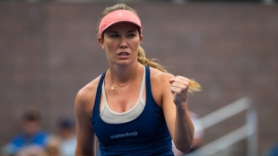 Danielle Collins habla sobre su retirada antes de empezar en el US Open 2024. Foto: Getty