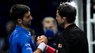 Novak Djokovic, tribute words to Thiem. Photo: gettyimages