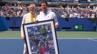 Dominic Thiem at the US Open 2024. Photo: movistar