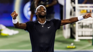 Frances Tiafoe, finalista en Cincinnati. Foto. gettyimages