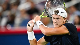 Holger Rune at ATP Montreal 2024. Photo: Getty