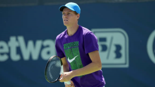 Jannik Sinner en el ATP de Cincinnati 2024. Foto: getty