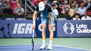 Jannik Sinner, problemas en Montreal. Foto: gettyimages