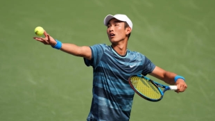 Juncheng Shang, at US Open 2024. Photo: Getty Images.