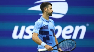 Novak Djokovic eliminated from the US Open 2024. Photo: Getty