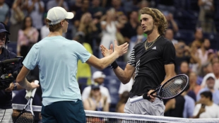 Sinner and Zverev, a showdown in Cincinnati. Photo: gettyimages
