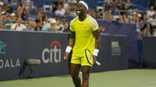Frances Tiafoe en el ATP de Washington 2024. Foto: getty