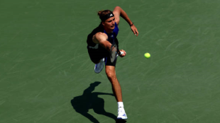 Alexander Zverev at the US Open 2024. Photo: getty