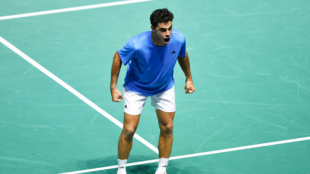 Francisco Cerúndolo at the 2024 Davis Cup. Photo: Getty