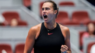 Aryna Sabalenka at the WTA Beijing 2024. Photo: Getty