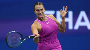 Aryna Sabalenka at the US Open 2024. Photo: Getty