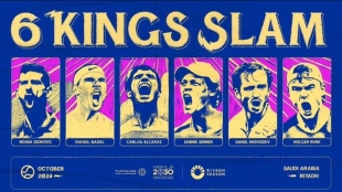 Promotional Video of the Six Kings Slam. Photo: gettyimages