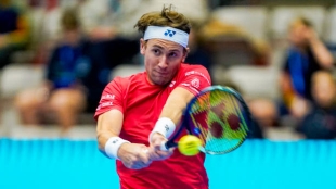 Casper Ruud loses in Davis Cup. Photo: gettyimages