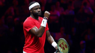 Frances Tiafoe at the Laver Cup 2024. Photo: Getty