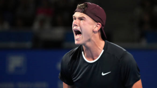 Holger Rune at the ATP Beijing 2024. Photo: Getty