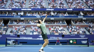 Schedule and where to watch today TV and online the final of the US Open 2024: Jannik Sinner vs Taylor Fritz. Photo: Getty