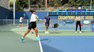 Naomi Osaka and Patrick Mouratoglou 2024. Photo: @thegreatestana