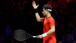 Ben Shelton en la Laver Cup 2024. Foto: Getty