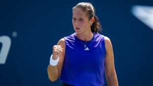 Daria Kasatkina en el US Open 2024. Foto: getty