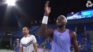 Frances Tiafoe in Shanghai 2024. Photo: @tennistv