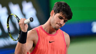 Carlos Alcaraz in Shanghai 2024. Photo: Getty