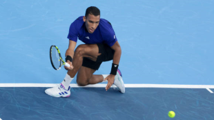 Felix Auger-Aliassime in 2024. Photo: Getty