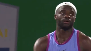 Frances Tiafoe in Shanghai 2024. Photo: @tennistv