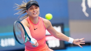 Paula Badosa, in the semifinals of the WTA Beijing 2024. Photo: Getty