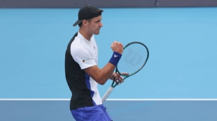 Jakub Menšík at the ATP Shanghai 2024. Photo: Getty