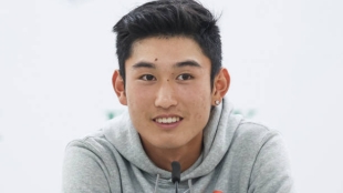 Juncheng Shang talks about Carlos Alcaraz, his next opponent in the ATP Shanghai 2024. Photo: Getty