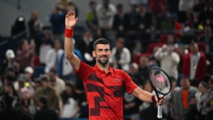 Novak Djokovic, quarterfinalist in Shanghai 2024. Photo: gettyimages