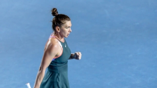 Simona Halep, en Hong Kong. Foto: gettyimages