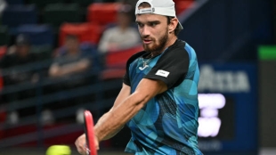 Tomáš Macháč at ATP Shanghai 2024. Photo: Getty