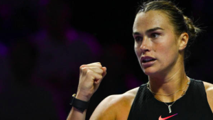 Aryna Sabalenka explains what she did to avoid the third set. Source: Getty