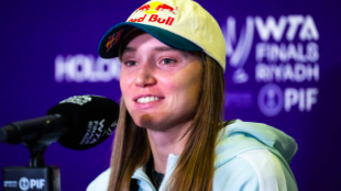 Elena Rybakina y su deseo de cara a 2025. Fuente: Getty