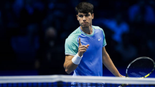 Carlos Alcaraz at the ATP Finals 2024. Photo: Getty