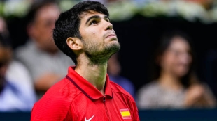 Carlos Alcaraz. Fuente: Getty