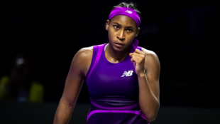Coco Gauff at the WTA Finals 2024. Photo: getty