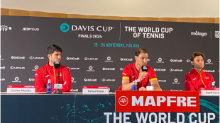 Nadal speaks at Davis Cup 2024. Photo: gettyimages
