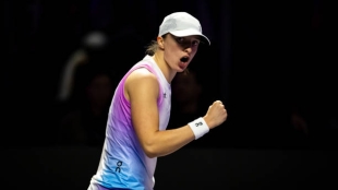 Iga Swiatek beats Kasatkina at WTA Finals 2024. Photo: gettyimages